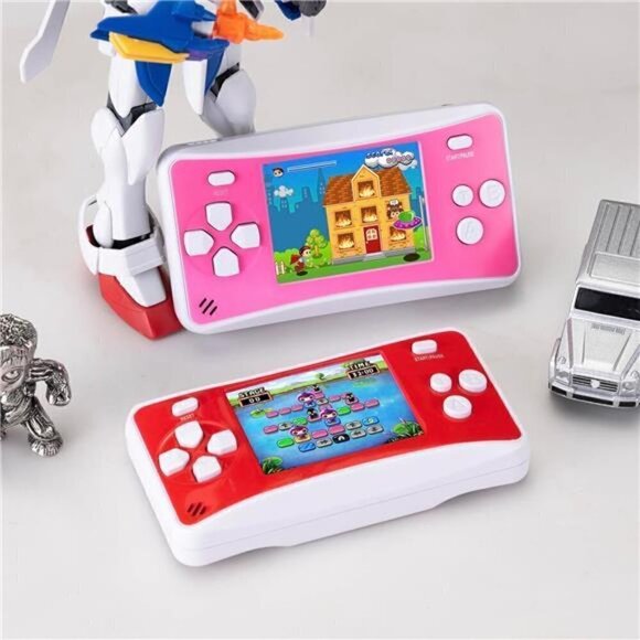 Kids Handheld 152 Built In Games Console Children Ages 4-12 Retro Classic PINK - Picture 4 of 4